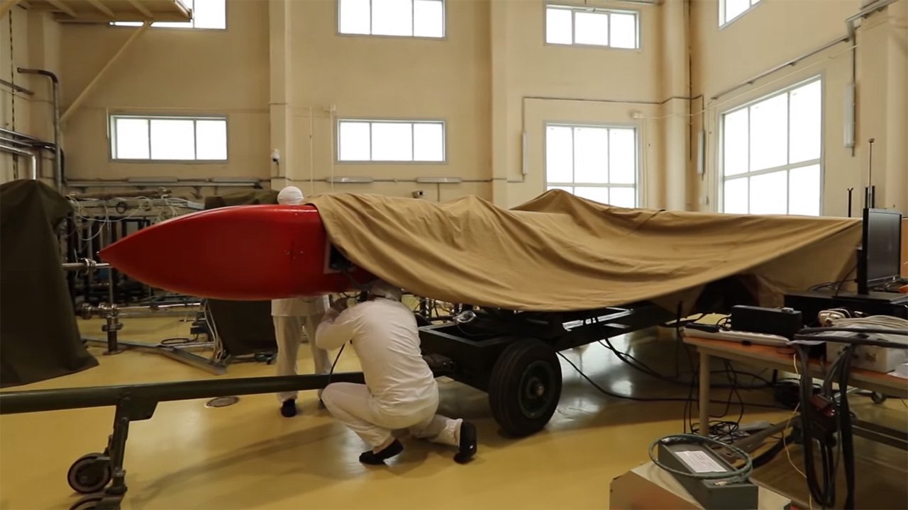 صورة مسربة لصاروخ بوريفستنيك الروسي العامل بالطاقة النووية