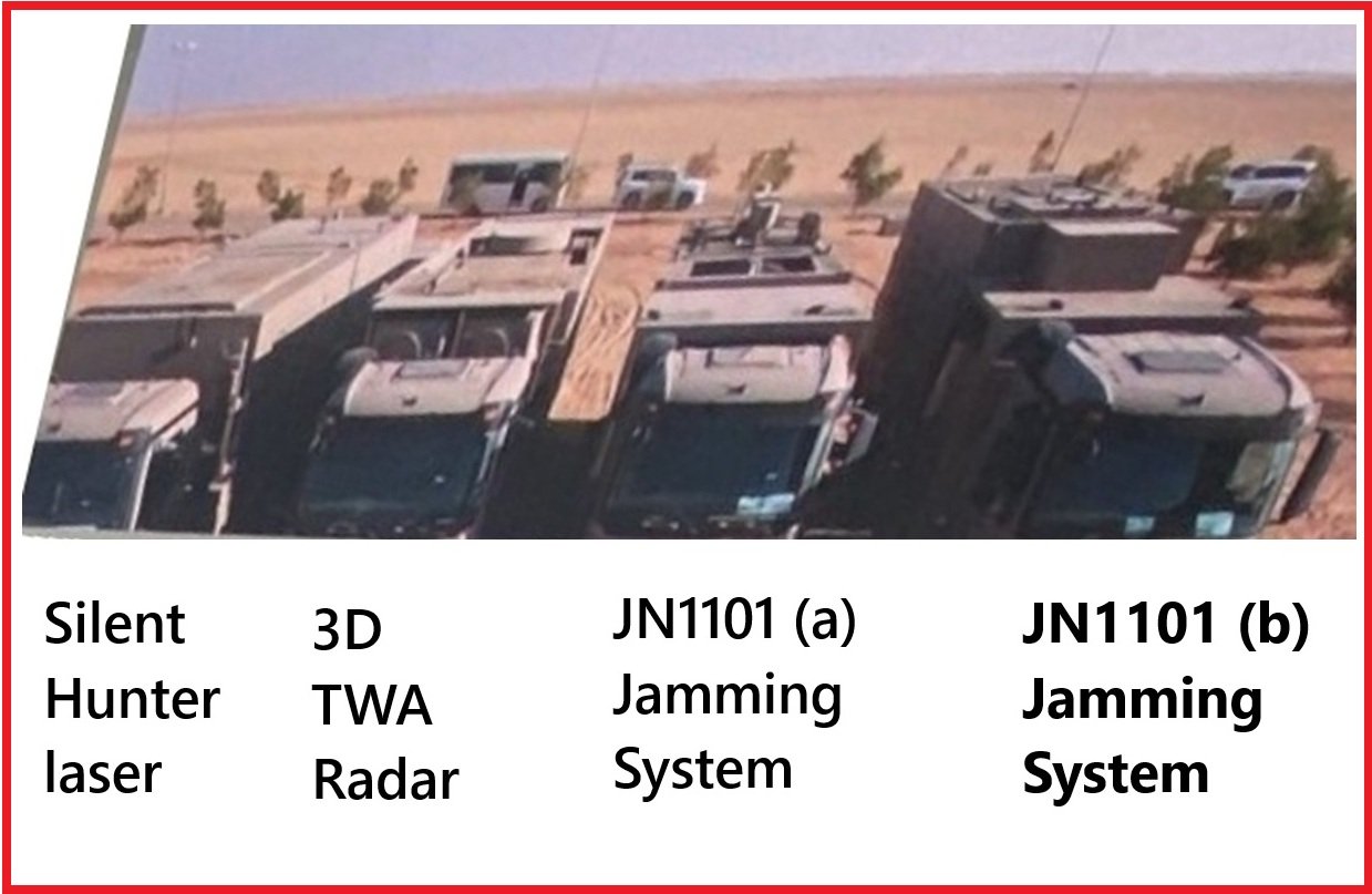 مكونات نظام SkyShield الصيني