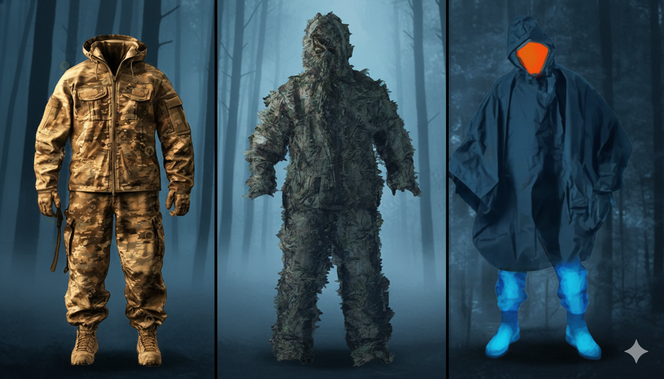 بدلات التخفي العسكرية تاريخ تطور أذكى قطعة يرتديها الجندي - صورة مولدة بالذكاء الصناعي