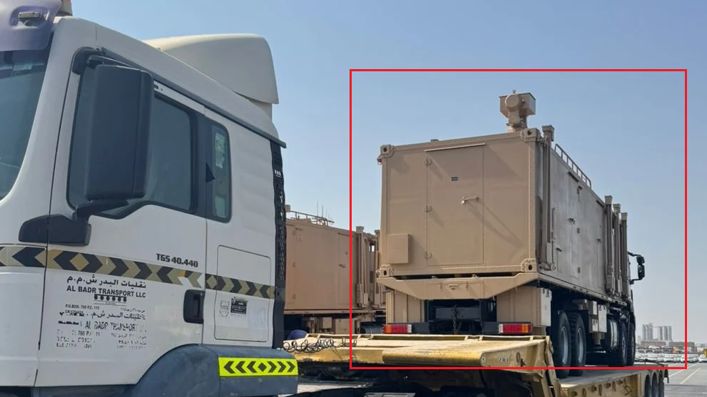 نظام SkyShield المتكامل لمكافحة الطائرات بدون طيار (صورة من شركة البدر للنقل)