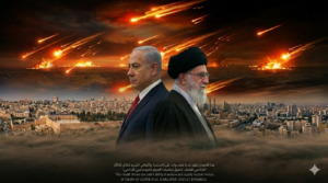 صورة مولدة بالذكاء الصناعي تعبر عن حرب الاستنزاف المتحكم فيها