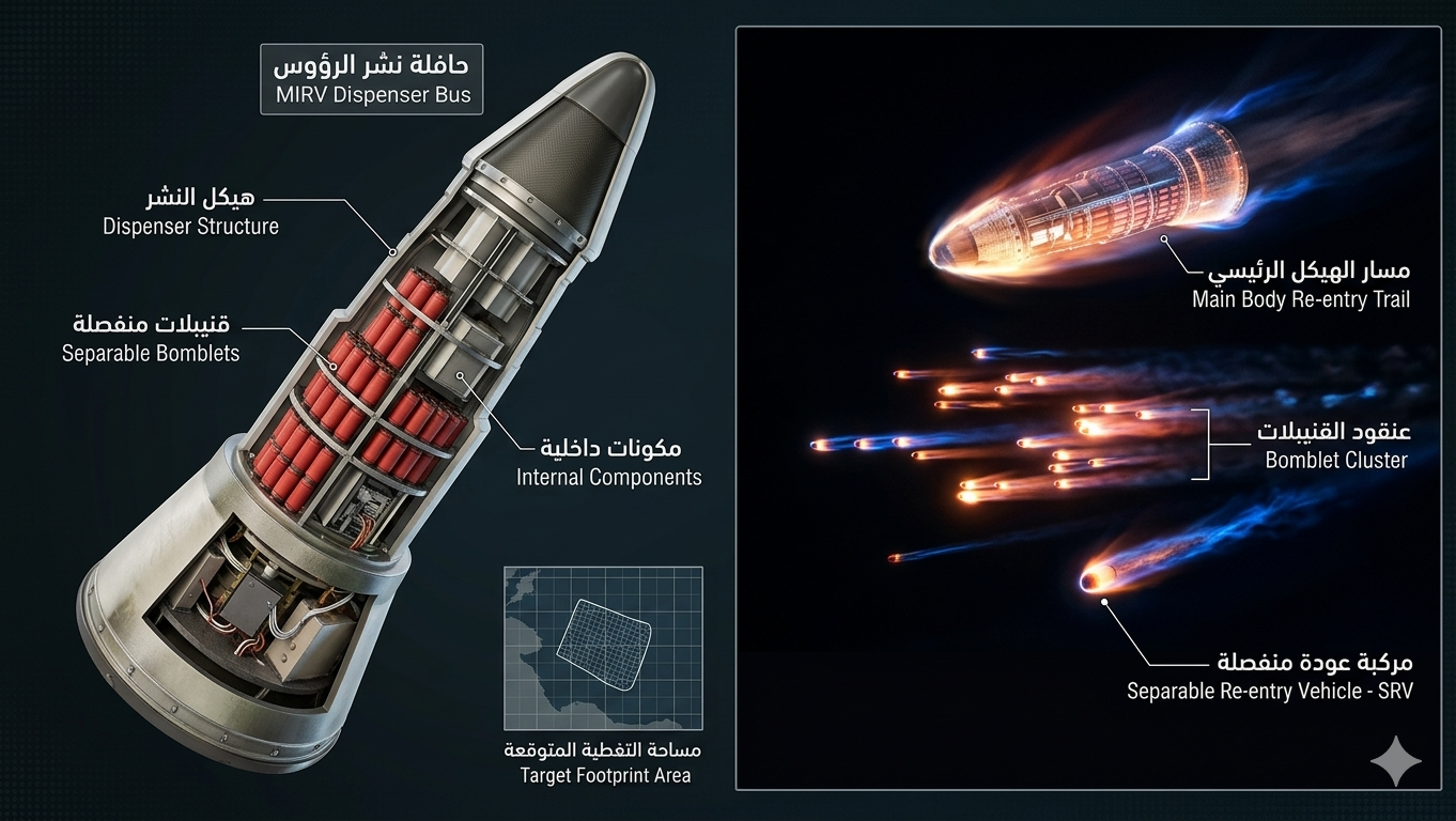 كيف تعمل الصواريخ الانشطارية الايرانية؟ وكيف تخترق دفاعات اسرائيل؟