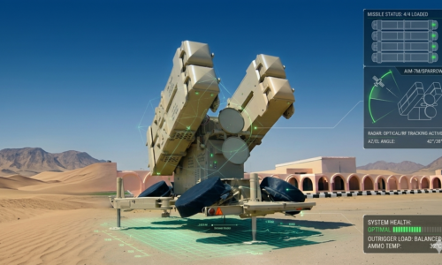 صورة معدلة بالذكاء الاصطناعي لنظام أمون المصري