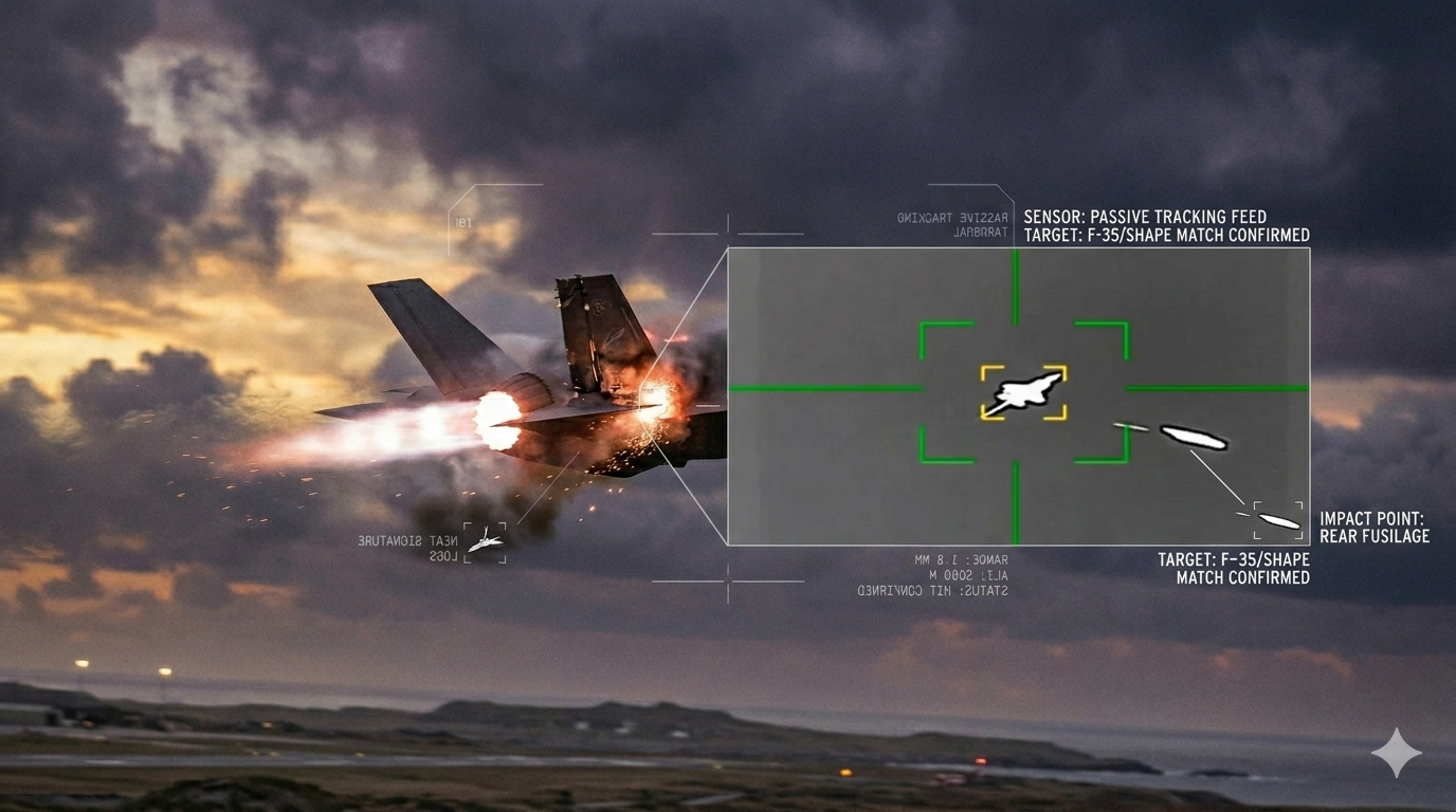 كيف تمكنت إيران من إصابة مقاتلة F-35 الشبحية رغم تقنيات التخفي؟
